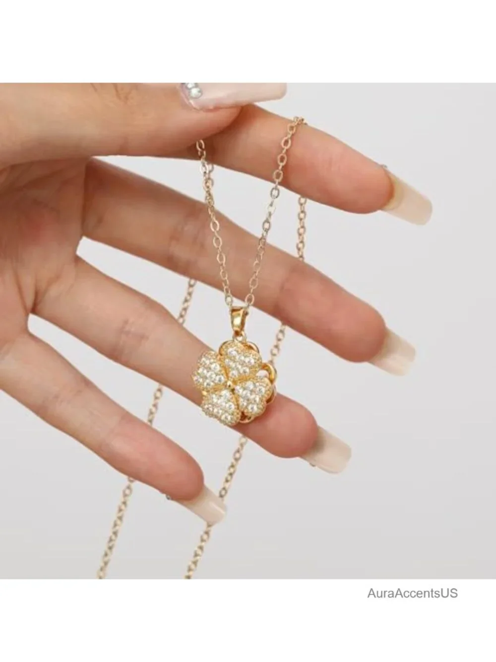 Layered Gold Coin Pendant Necklace Set 5 in 1 Trendy Chunky